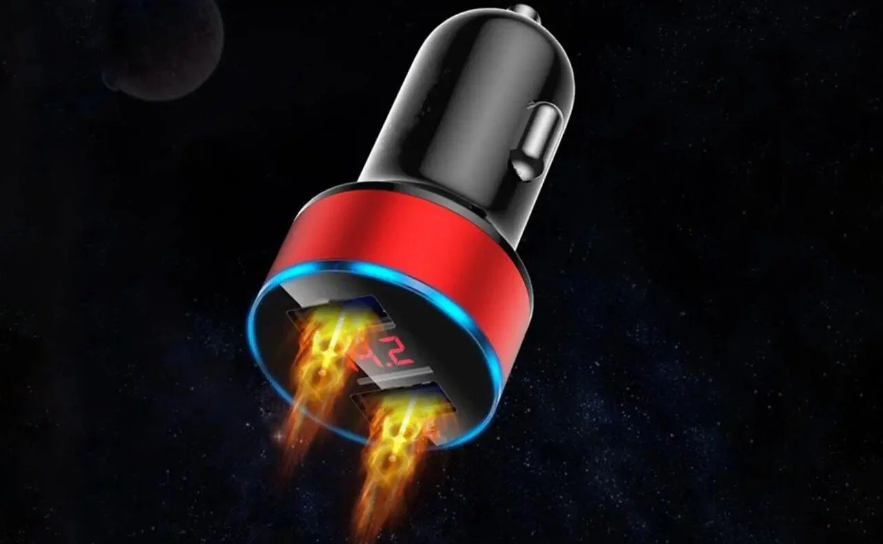 Reliable Dual USB Charging Car Adapter