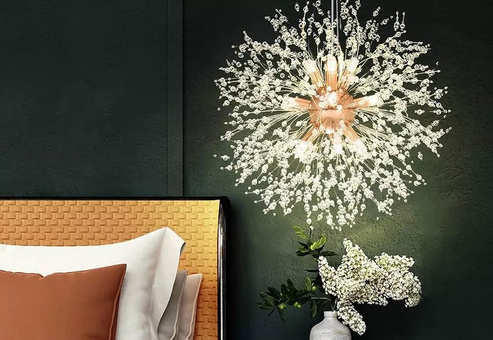 globe sphere chandelier