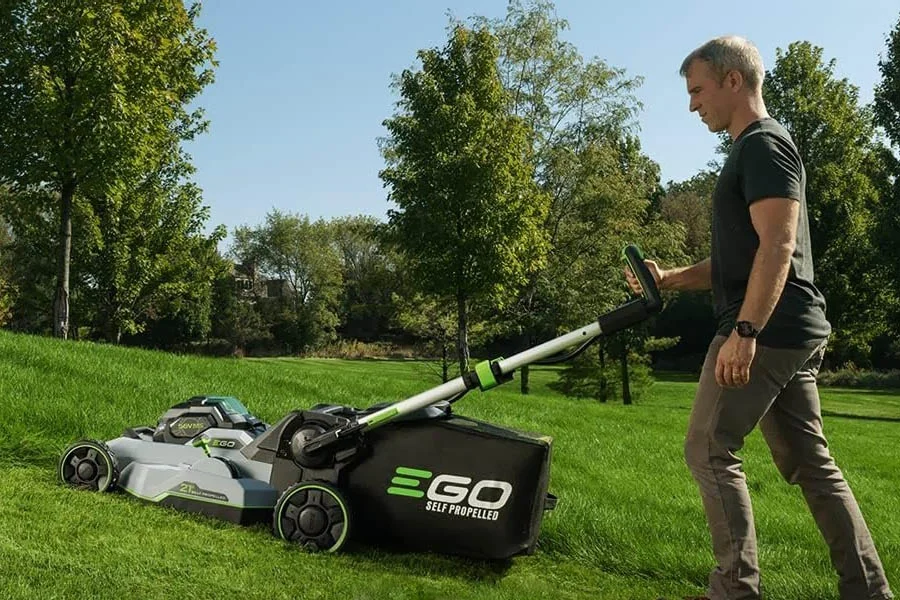 push mowers